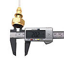 Адаптер для заправлення туристичних газових нарізних балонів від побутових балонів із зовнішньою різзю., фото 9