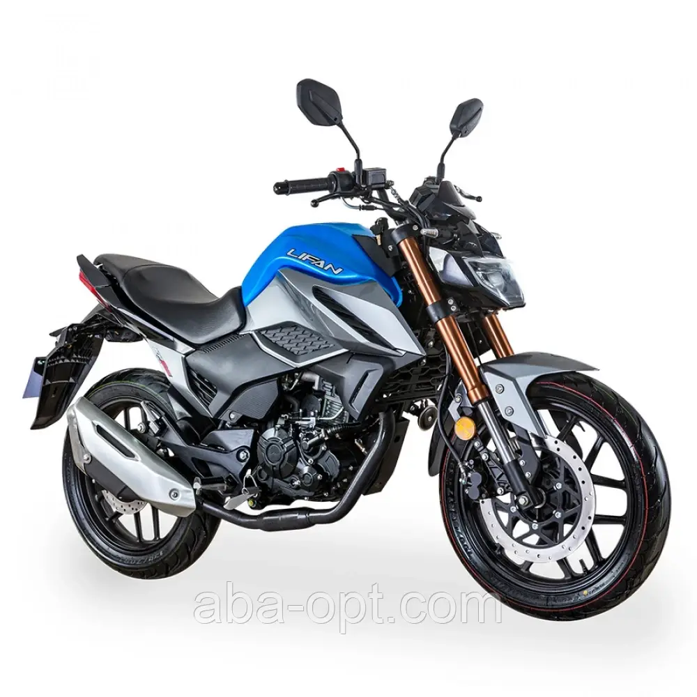 МОТОЦИКЛИ Бензинові Lifan KPS200 Крос Спорт Об'єм 198м3 шини 17''/17'' купити в інтернет-магазині дешево