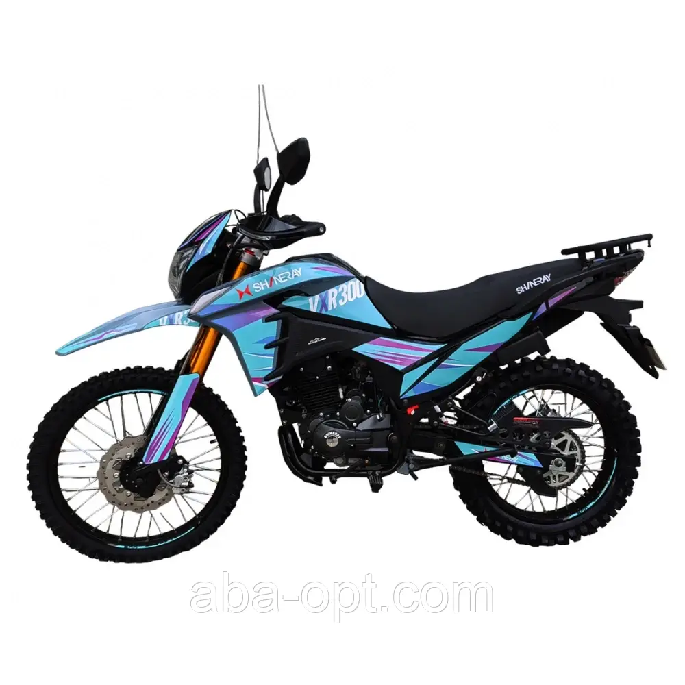 МОТОЦІКОЛ SHINERAY VXR 300 Об'єм 270м3 шини 21"-18" купити в інтернет-магазині дешево