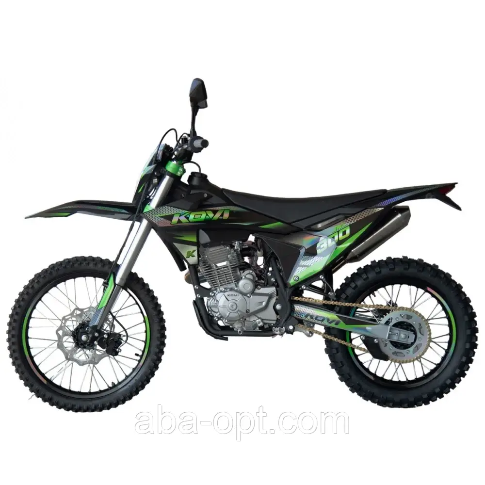 Кросовий мотоцикл KOVI JNC 300 на шинах 21'' та 18'' Об'єм, куб.см 271м3 купити в інтернет-магазині
