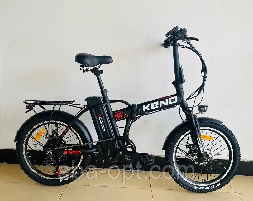 Електровелосипед Corso «Keno» 20"KN-11420-1 рама алюмінієва двигун 350W-36V-10Ah купити в інтернет-магазині