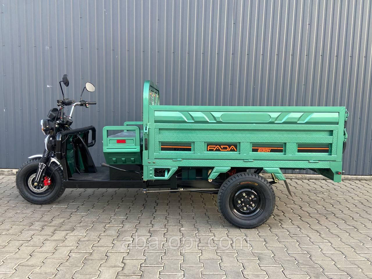 Електричний вантажний трицикл FADA БІЗОН 1800W-72V-58Ah шини 12"/12" купити в інтернет-магазині дешево