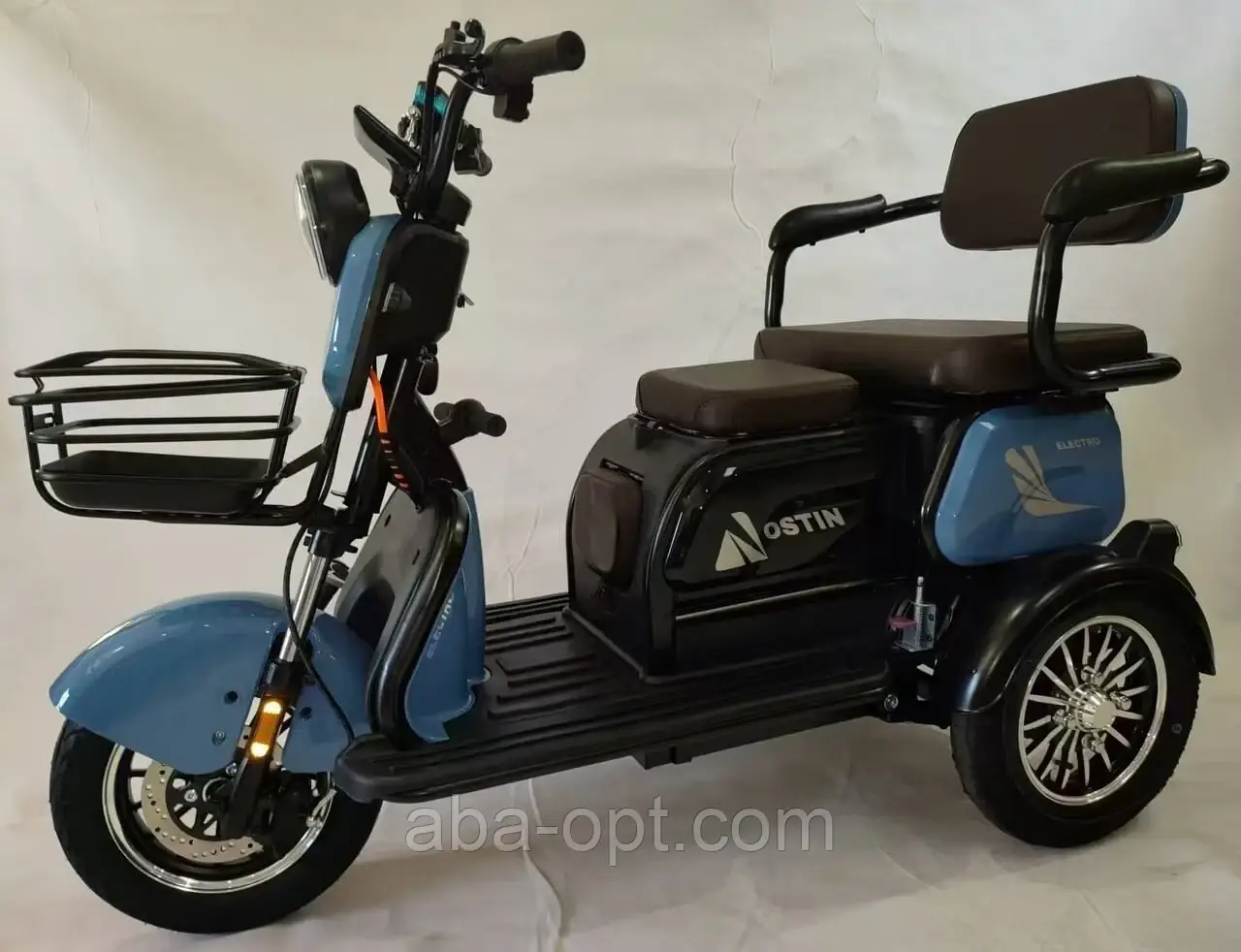 Електричний трицикл Corso OSTIN 800w-72Вт-23Ah шини 10"-10" купити в інтернет-магазині