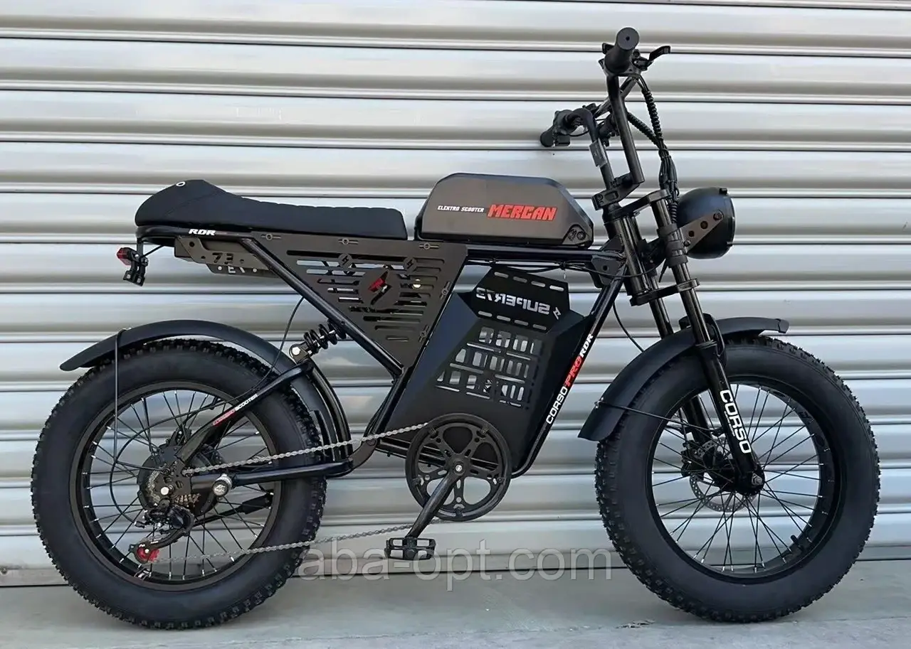 ЕлектроЕлектрофетбайк Corso Mercan 750W-48V-20Ah шшини 20"/20" купити дешево в Україні