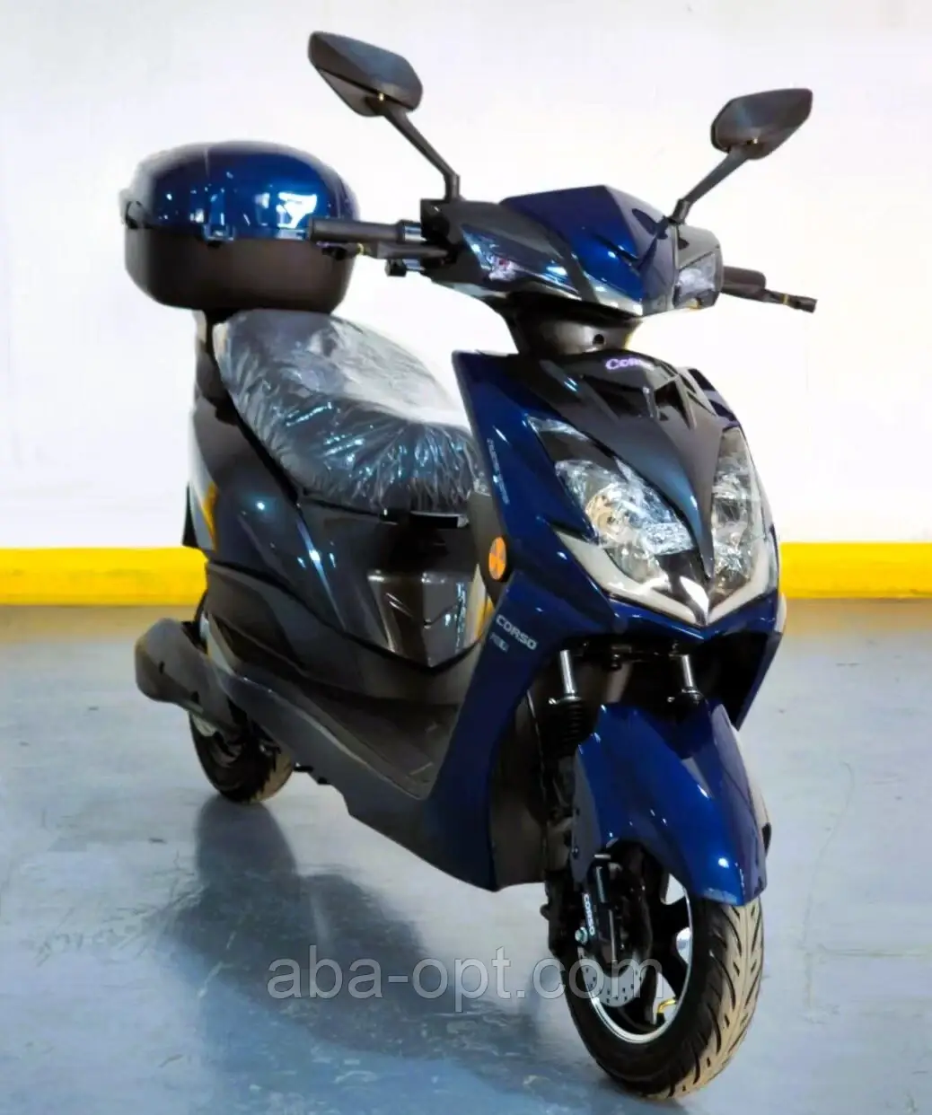 Електричний мопед Corso Prix 1500W-72вт-23А/ч шини 10"-10" купити в Україні дешево