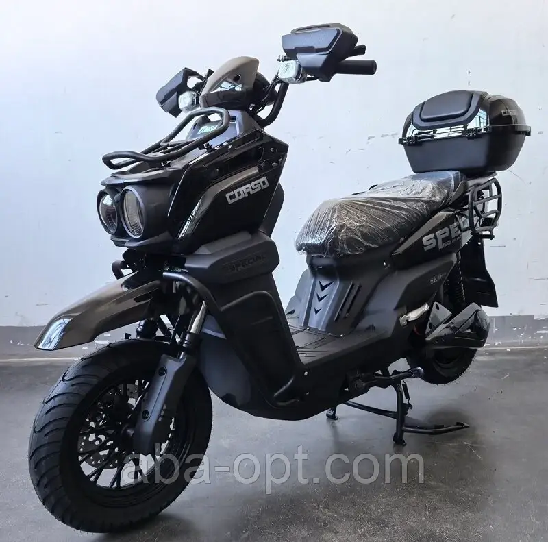 Електричний мопед Corso Special 2000W-72V-38Ah Шини 14"/14" купити дешево в Україні дешево