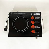 Якісна настільна електроплита MAGIO MG-442 1500 Вт, Потужна одноконфорочна електроплита WP-96