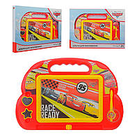 Магнітна дошка для малювання "Тачки" D-3403 розвиваюча іграшка для дітей