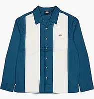 Urbanshop com ua Сорочка чоловіча Dickies Westover Shirt Reflecting Pond Blue/White DK0A4XZVF97 РОЗМІРИ