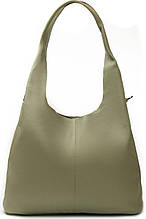 Жіноча шкіряна сумка Alex Rai оливкова