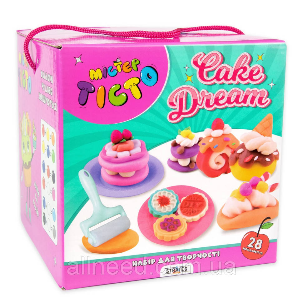 Креативна творчість "Містер тісто Cake Dream" 41014ST 25 предметів, фото 1