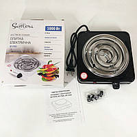 Електрична плита з високою потужністю Suntera SP-1910 1000 w, Кухонний посуд для готування електричний BN-11