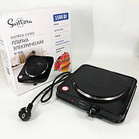 Потужна електроплита для дому Suntera SP-1930 черная, Переносна електрична плита, Міні-плита для дому DR-40