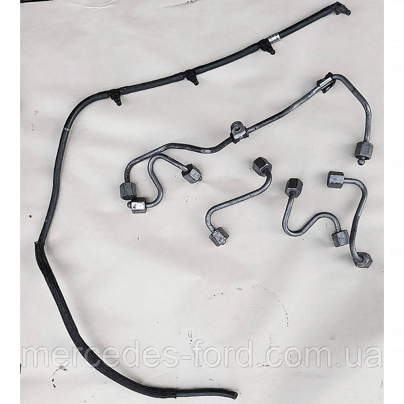 Паливна трубка шланг обратки форсунок б.у OM651 Mercedes Sprinter 906 / 2.2 CDI дизель Мерседес Спринтер 2006-2014, A6510700132, фото 1