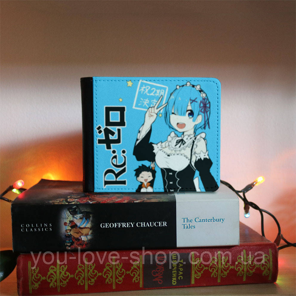 Гаманець Re:Zero "Рем та Субару" / Переродження: Життя з нуля в іншому світі