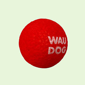 Іграшка для активних собак WAUDOG Red Ball міцний та легкий м’яч 70мм, фото 3