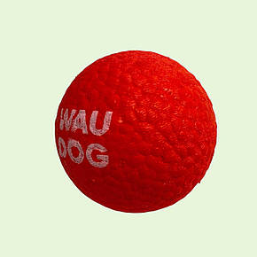 Іграшка для активних собак WAUDOG Red Ball міцний та легкий м’яч 70мм, фото 4