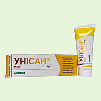 Бактерицидна та протигрибкова мазь Унісан Unisan 15г, фото 2