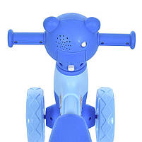 Каталка-толокар M 5762-4  музика, світло, синій., фото 5