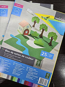 Папір кольоровий 25 кольрів Crelando