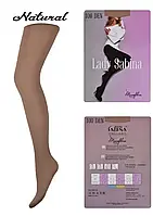 Колготи жіночі 100 den 3D Microfibra Lady Sabina, бежеві розмір 2