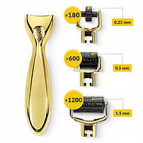 Мезоролер 4FIZJO Derma Roller 3 в 1 (дермаролер) для обличчя і тіла (P-5907739312228), фото 3