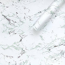 Самоклеюча плівка 0,45х10м х 0,07мм Зелено-червоний мармур SW-00001272