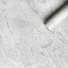Самоклеюча плівка 0,45х10м х 0,07мм Платиновий мармур SW-00001274