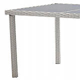 Комплект, набір садових меблів для саду, тераси, балкону Garden Line ABI3661 сірий, фото 5