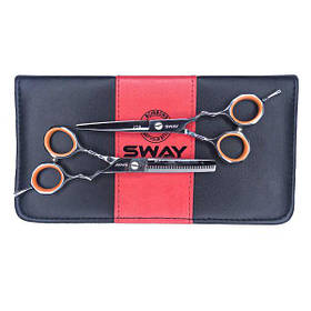 Набір перукарських ножиць Sway Job 504 розмір 5,5 110 504 set 5,50"