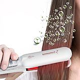 Паровий інфрачервоний випрямляч для волосся Ultrasonic Professional Steam Infrared Styler GM-HS010, фото 6