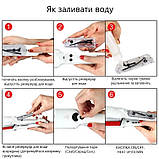 Паровий інфрачервоний випрямляч для волосся Ultrasonic Professional Steam Infrared Styler GM-HS010, фото 7