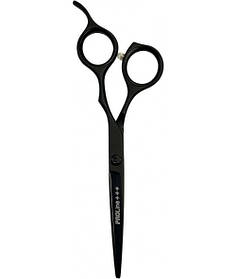 Ножиці для стрижки прямі Proline SK102ВК чорні розмір 5.5