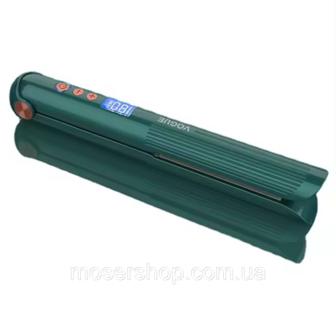 Бездротовий випрямляч для волосся VOGUE Professional Green (4311GR)