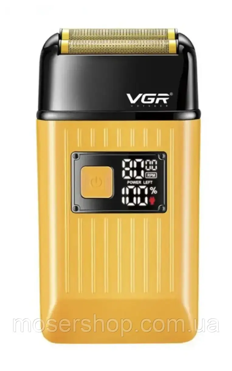 Електробритва VGR Foil Shaver Yellow V-357