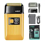 Електробритва VGR Foil Shaver Yellow V-357, фото 3