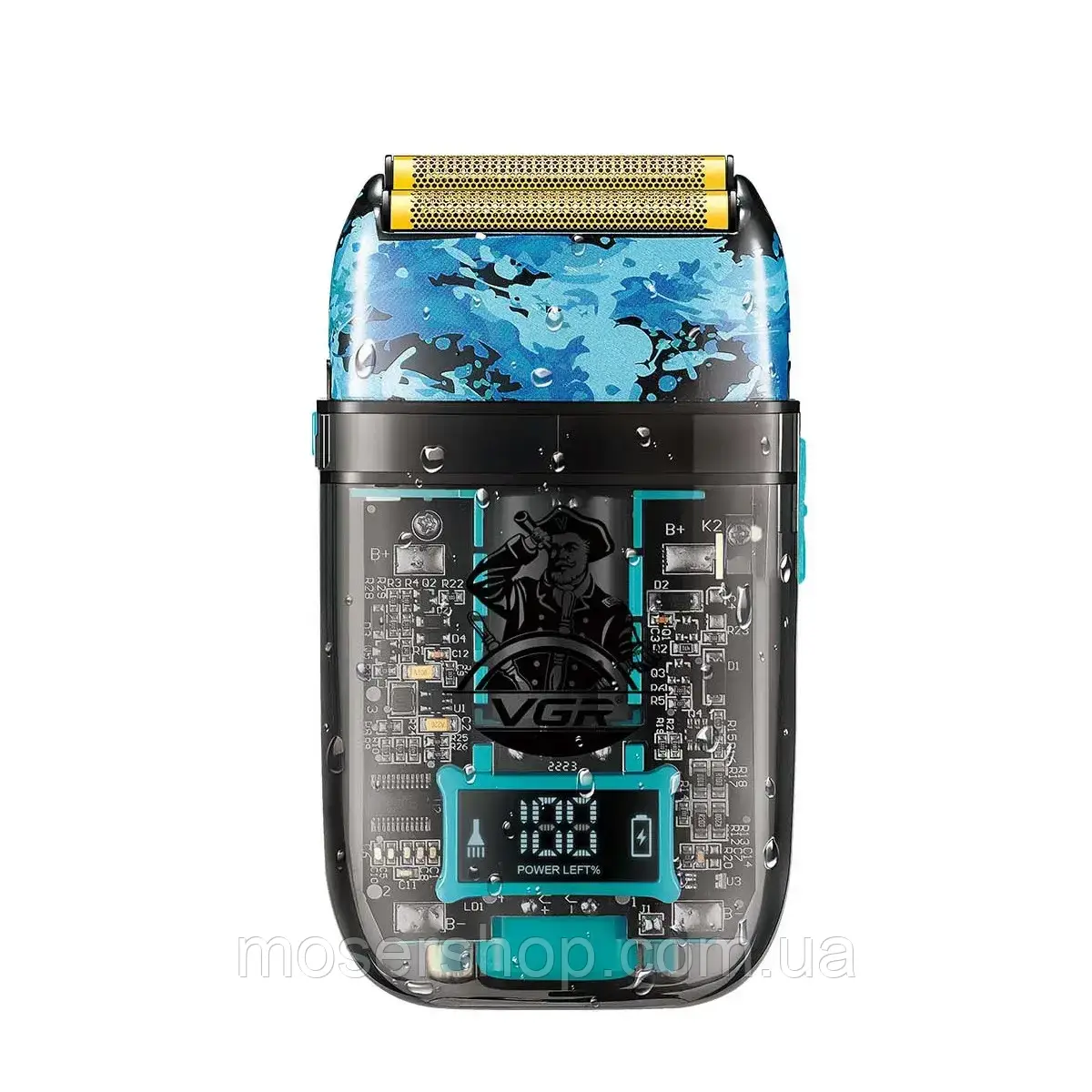 Електробритва VGR Professional Foil Shaver V-352 Blue