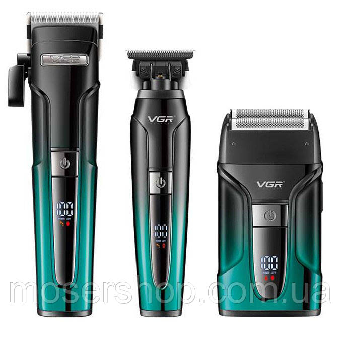 Комбо-набір для стрижки VGR Professional Rechargeable Combo Kit V-694