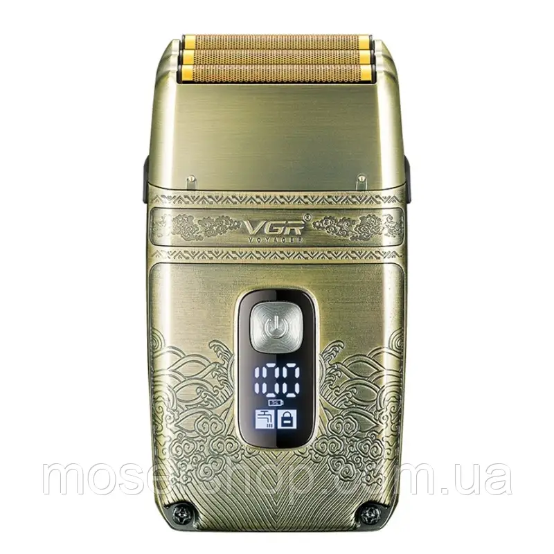 Професійний шейвер VGR V-335 Shaver з трьома ножовими блоками, фото 1