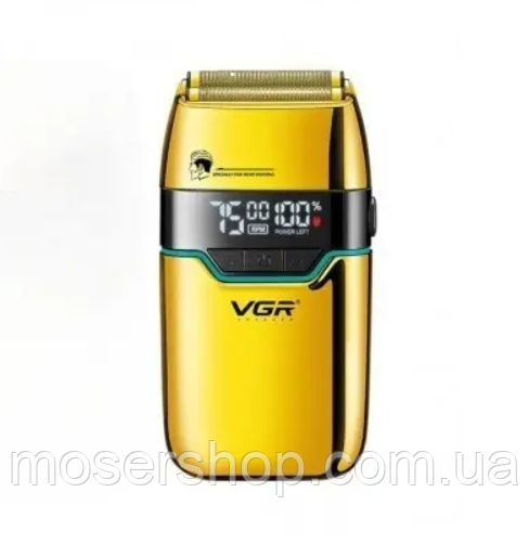 Професійний шейвер VGR Professional Foil Shaver Gold V-350
