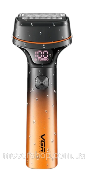Електробритва VGR Professional Shaver Black&Gold V-382