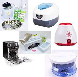 Набори для стерилізації інструментів манікюрних перукарень, косметологічних