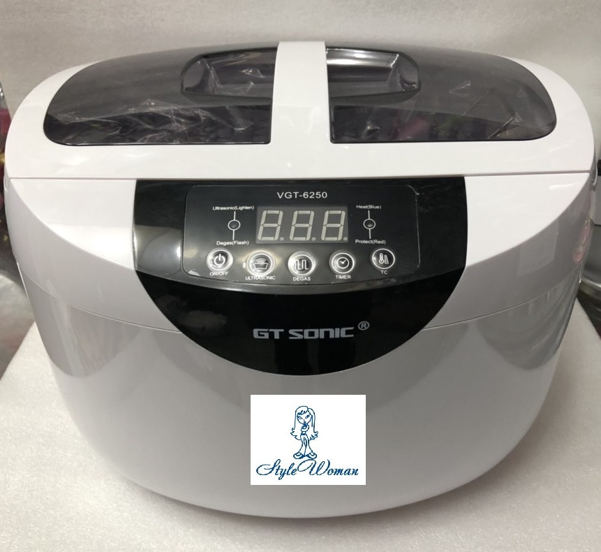Ультразвуковий стерилізатор мийка ультразвукова ванна Ultrasonice VGT-6250 2.5 л 82.0, фото 1