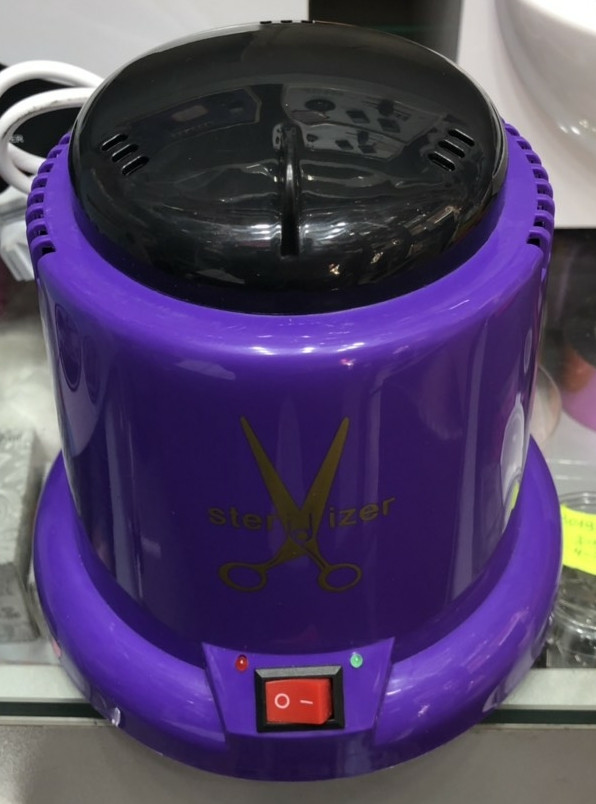 Кварцовий стерилізатор у пластиковому корпусі YRE SH-00 фіолет С02727 кульковий стерилізатор