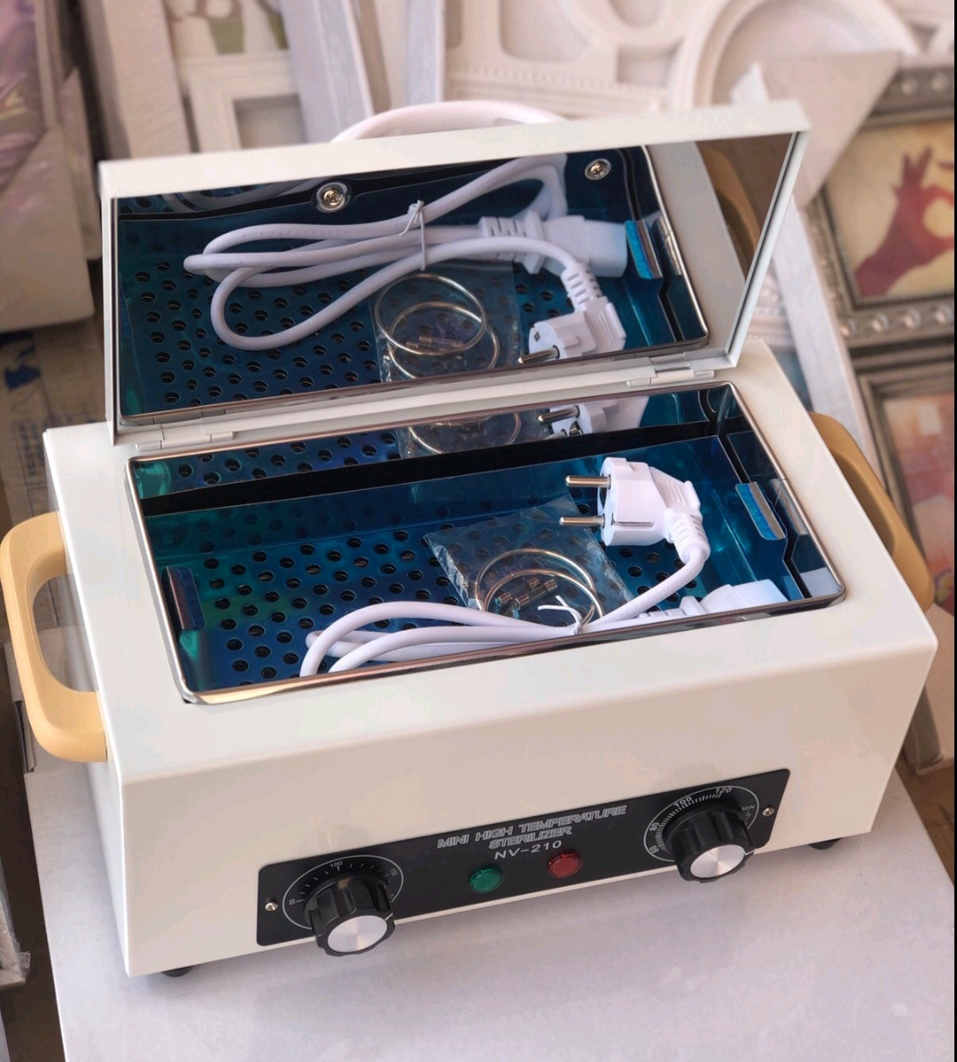 Стерилізатор сухожар, духова шафа NV-210 білий, фото 1