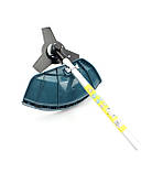 Мотокоса Makita BC 626 (5.2 кВт, 2х тактний) Бензокоса Макіта, Еко, фото 9