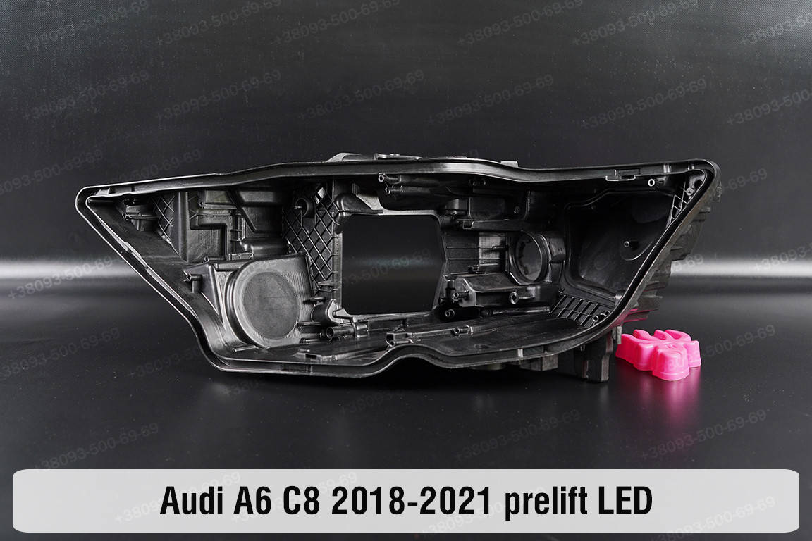 

Корпус фары Audi A6 C8 LED Matrix (2018-2022) V поколение дорестайлинг левый