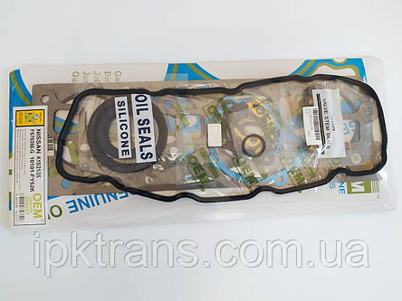 Комплект прокладок двигуна NISSAN K25 Графіт № 10101FY525, 10101-FY525, фото 1