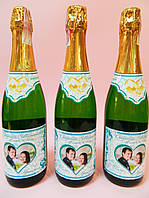Етикетка на шампанське з фотографією (на 1 пляшку)