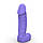 Свічка у формі члена Pure Bliss BIG Violet 18 см, фото 6